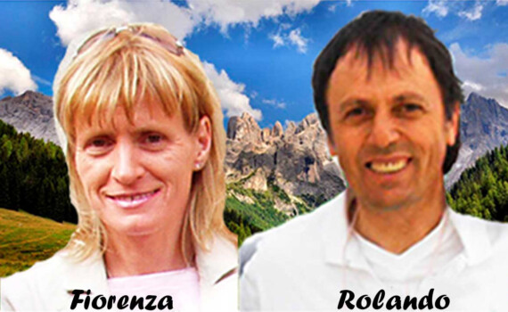 Fiorenza Tondin, fondatrice di Trentino Erbe, insieme a Rolando Degasperi Fiorenza Tondin, fondatrice di Trentino Erbe, insieme a Rolando Degasperi